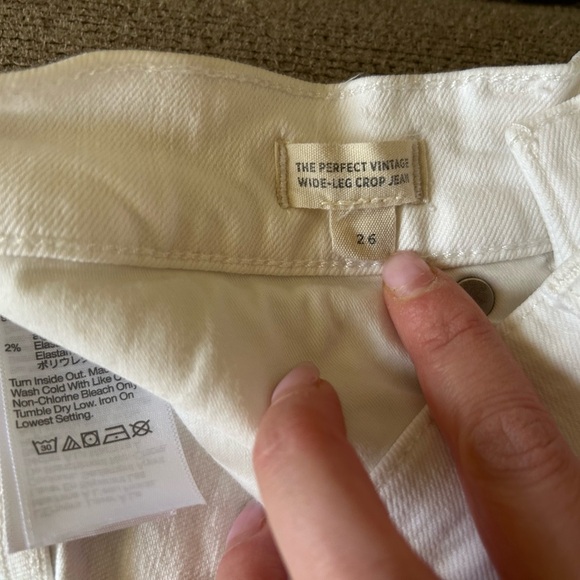 Madewell Perfect Vintage Wide Leg Crop 26 - Picture 6 of 8
